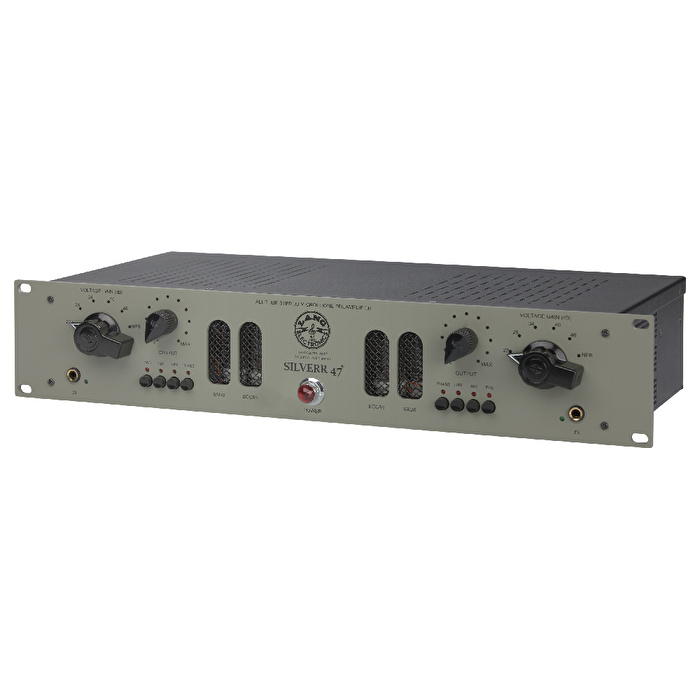 HERITAGE AUDIO Lang Silver 47 Dual Tube Mikrofon Preamfisi